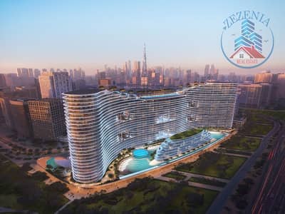 Студия Продажа в Бизнес Бей, Дубай - Aquarise Exterior-1. jpg
