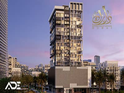 استوديو  للبيع في قرية جميرا الدائرية، دبي - Night Exterior 4K . jpg