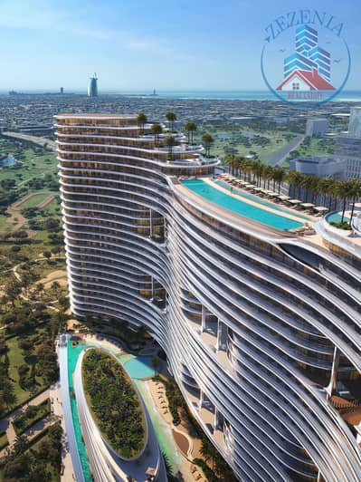 Студия Продажа в Бизнес Бей, Дубай - Aquarise Exterior-5. jpg