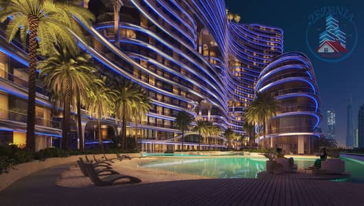 Студия Продажа в Бизнес Бей, Дубай - Aquarise Exterior-4. jpg