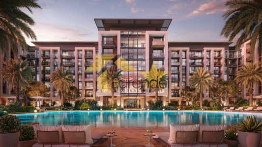 1 Спальня Апартамент Продажа в Фалькон Сити, Дубай - Belgravia Gardens  - view from urban beach. jpg