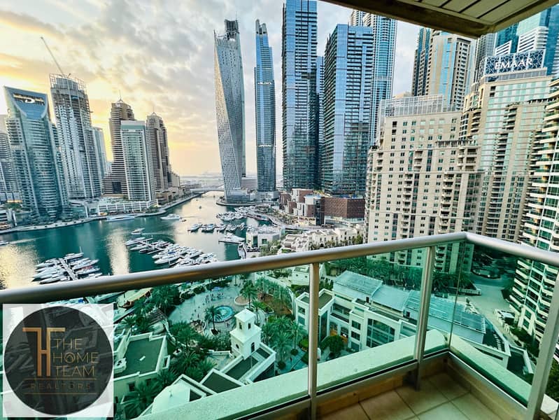 Fully Furnished | Marina View | 2BR + Study