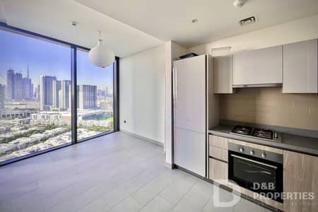 1 Bedroom Flat for Rent in Sobha Hartland, Dubai - Burj View | Unfurnished | High Floor