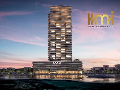 2 Cпальни Апартаменты Продажа в Дубай Морской Город, Дубай - Render_ThePierResidence_HeroNight_Rev01. jpg