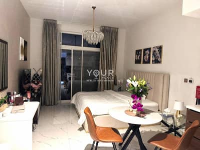 Studio for Rent in Arjan, Dubai - Utilities-Included | Furnished | Balcony