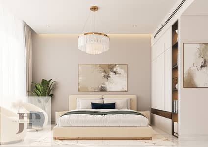 马尔默卡城市综合区， 阿治曼 1 卧室公寓待售 - HR BEDROOM CAMERA 1. png