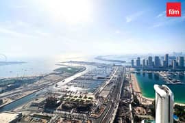 Spacious Penthouse | Full Palm, Sea view
