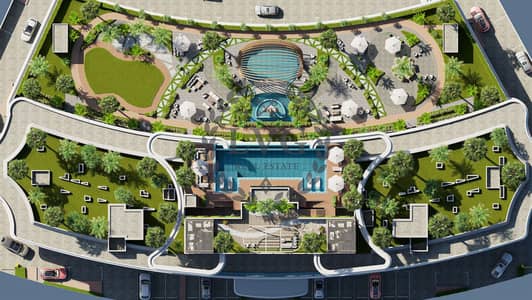 阿尔扬街区， 迪拜 1 卧室单位待售 - 8 TOP VIEW 1. jpg