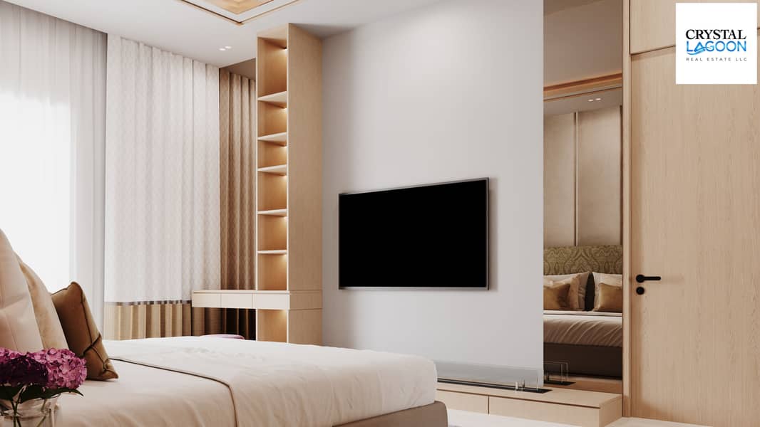3 1BR UNIT_Bedroom Media Wall. png