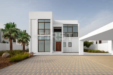 阿尔朱拜勒岛， 阿布扎比 4 卧室别墅待租 - 4 Bedroom Villa Type V4 in Jubail Island Abu Dhabi UAE (1). jpg
