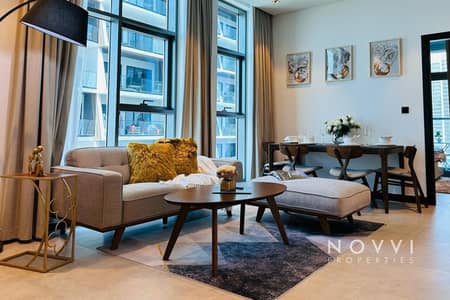 1 Bedroom Apartment for Rent in Business Bay, Dubai - Canal View | Furnished Corner Unit | Vacant June