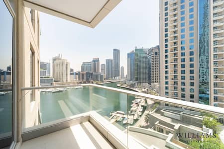 1 Bedroom Flat for Sale in Dubai Marina, Dubai - EYE LEVEL FULL MARINA VIEW | VACANT | 1 BED