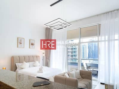 Studio for Rent in Business Bay, Dubai - Canal View | Fully Furnished and Vacant Studio