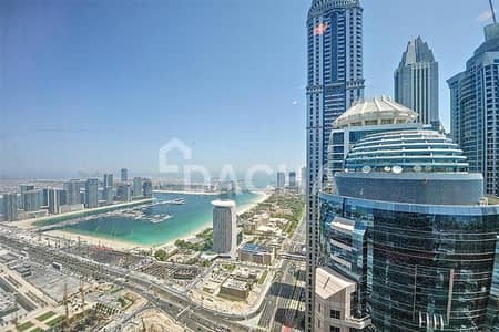 فلیٹ 1 غرفة نوم للايجار في دبي مارينا، دبي - شقة في داماك هايتس،دبي مارينا 1 غرفة 135000 درهم - 11763327
