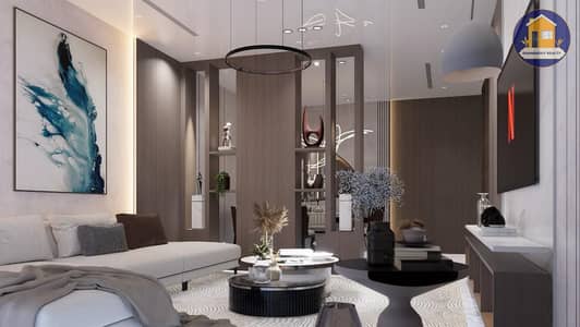 2 Bedroom Apartment for Sale in Majan, Dubai - spacious living room at Tulip Oasis 10 Majan Dubai. jpg