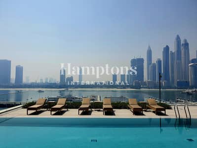 3 Bedroom Apartment for Rent in Dubai Harbour, Dubai - Corner Unit | Stunning Skyline Views | Vacant