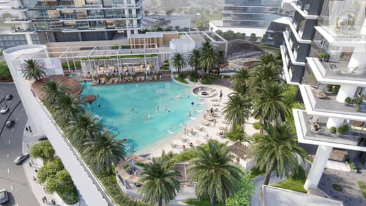 2 Bedroom Apartment for Sale in Jumeirah Lake Towers (JLT), Dubai - Mercer House - Beach club 1. jpg