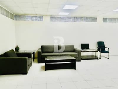 Office for Rent in Al Quoz, Dubai - ROAD FACING | FITTED OFFICE  | MEZZANINE FLOOR