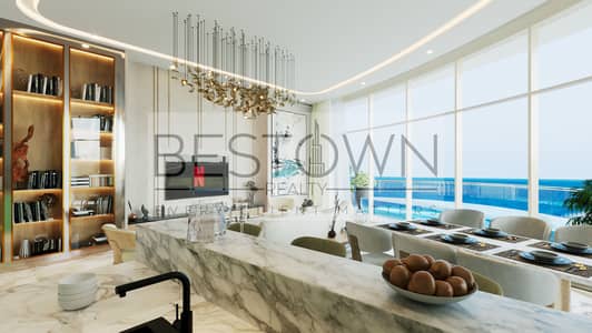 Студия Продажа в Аль Марджан Айленд, Рас-эль-Хайма - 3BR Living View 02. jpg