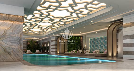 شقة 4 غرف نوم للبيع في الممزر، الشارقة - 1-FF - Swimming Pool V01. jpg