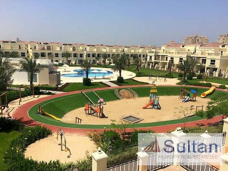12 3BR Bayti Villa with Direct Pool Access in Hamra Village