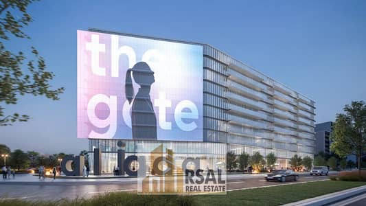2 Bedroom Apartment for Sale in Aljada, Sharjah - 240827-screen-side-corner-view-04-HD. jpg