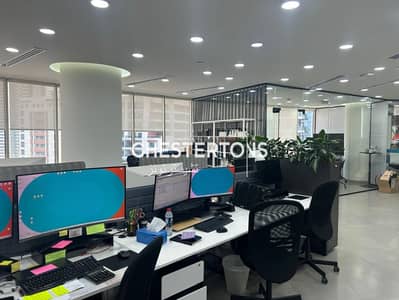 Office for Sale in Barsha Heights (Tecom), Dubai - Partitioned, Near Metro, 2 Car Spaces, Bright
