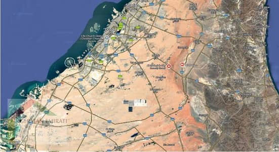 Mixed Use Land for Sale in Al Madam, Sharjah - Location Map. JPG