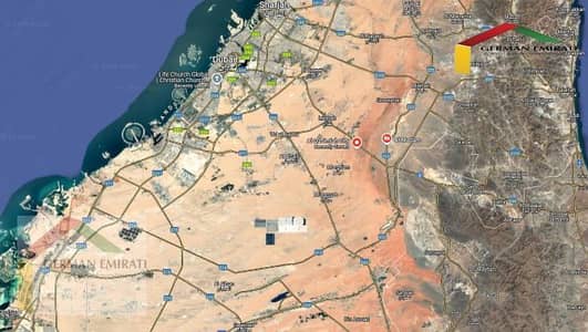 Mixed Use Land for Sale in Al Madam, Sharjah - Location Map. JPG