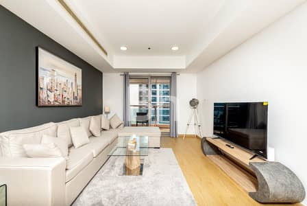1 Bedroom Flat for Rent in Dubai Marina, Dubai - Furnished | High Floor | Available Now