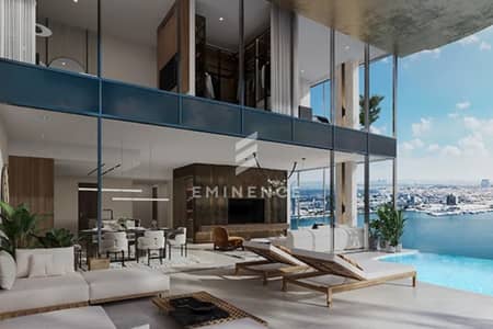 3 Bedroom Flat for Sale in Dubai Maritime City, Dubai - SIGNATURE 3 BR I PANORAMIC SEA AND MARINA VIEW