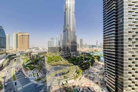 3 Bedroom Flat for Rent in Downtown Dubai, Dubai - Low Floor | Chiller Free | Burj Khalifa view