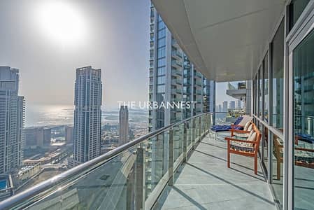 3 Bedroom Flat for Sale in Dubai Marina, Dubai - Tenanted | High Floor | Luxury Waterfront Living