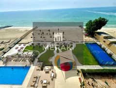 شاطئ خاص || ثلاث غرف و صالة + غرفة عاملة