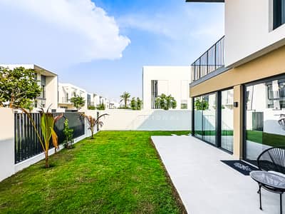 4 Bedroom Townhouse for Sale in The Valley by Emaar, Dubai - Corner Unit | Semi Furnished | Full Garden