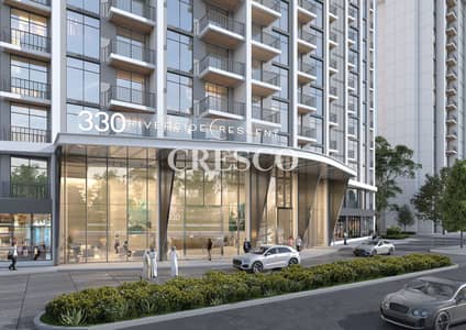 布卡德拉社区， 迪拜 1 卧室单位待售 - DRAFT - 330 riverside crescent entrance_R1. jpg