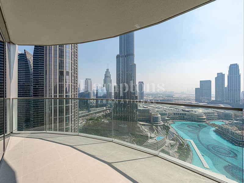 High Floor | Full Burj Khalifa Fountain View
