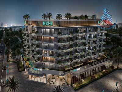 迪拜公寓大楼， 迪拜 2 卧室单位待售 - REEF_1000_FRONT_NIGHT. png