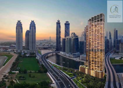 2 Cпальни Апартамент Продажа в Бизнес Бей, Дубай - One River Point_Aerial View. jpg