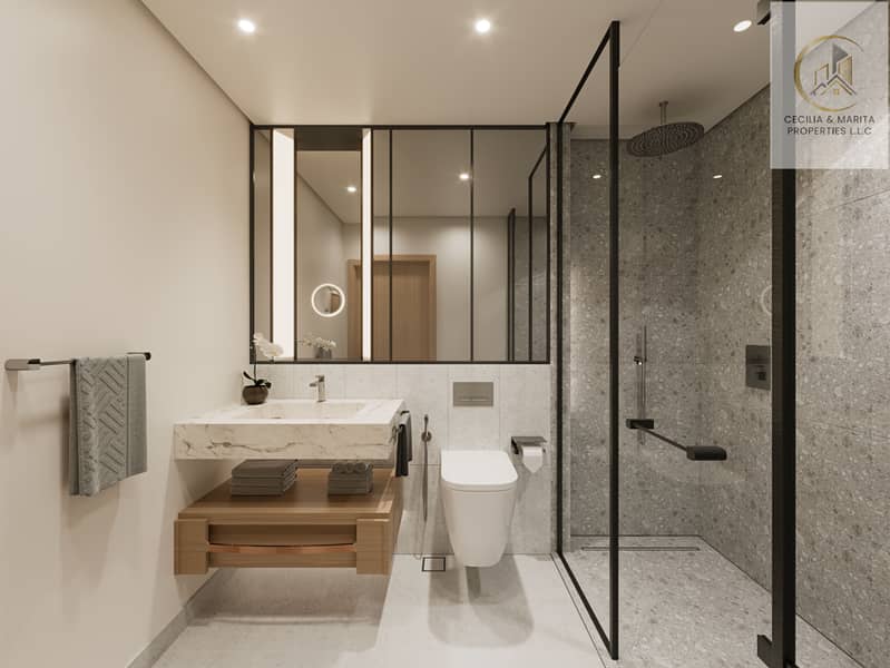 12 One River Point - Typical bathroom. jpg