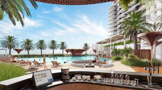 3 Cпальни Апартаменты Продажа в Джумейра Лейк Тауэрз (ДжЛТ), Дубай - Mercer House - beach bar. jpg