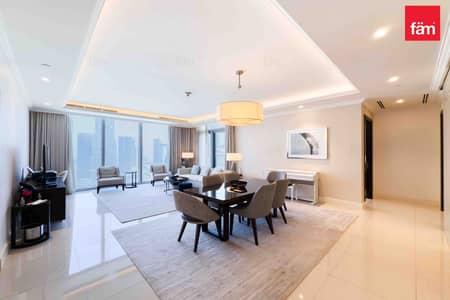 3 Bedroom Flat for Rent in Downtown Dubai, Dubai - FURNISHED | VACANT | PANORAMIC BURJ KHALIFA VIEW