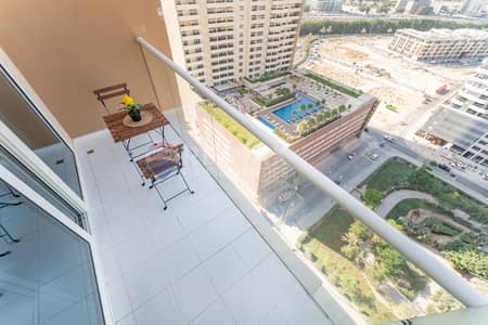 2 Bedroom Apartment for Sale in Jumeirah Village Circle (JVC), Dubai - Fully Furnished | High ROI | Corner Unit