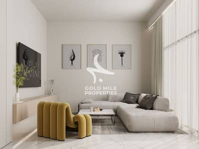 1 Bedroom Flat for Sale in Al Furjan, Dubai - Living_v1. jpg