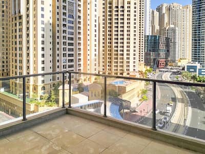 2 Bedroom Flat for Rent in Dubai Marina, Dubai - Mid Floor | Partial Marina View | Ready to move in