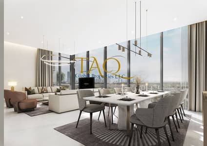 苏巴哈特兰社区， 迪拜 3 卧室公寓待售 - Living + Dining. jpg