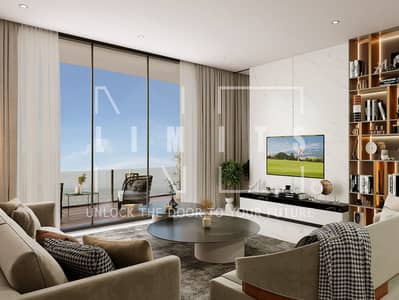 迪拜公寓大楼， 迪拜 1 卧室公寓待售 - Living_02ap2-2048x1152. jpg