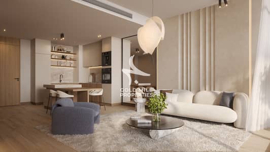 2 Bedroom Flat for Sale in Al Furjan, Dubai - AL FURJAN LIVING & KITCHEN- 1 BED UNIT CAM 01 - V2. jpeg