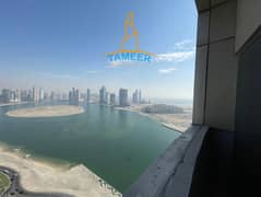 Apartment with two bedrooms and a living room for annual rent in Beach Tower 1