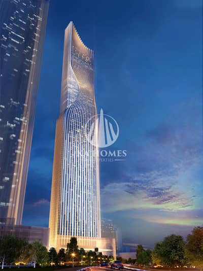 2 Bedroom Flat for Sale in Business Bay, Dubai - TIGER TOWER_GROUND VIEW2_. jpg